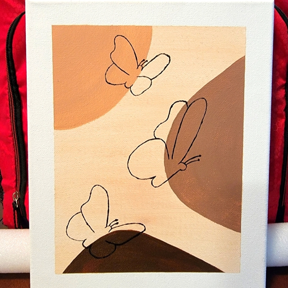 Acrylic paint on canvas